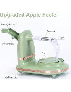 Pelador de Manzana Soft Home TA001 con Cuchilla de Acero Inoxidable 2