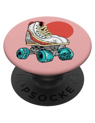 PopSocket Agarre Intercambiable PopGrip Retro Patín 70s