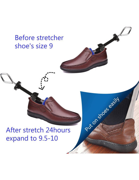 Estirador de Zapatos Profesional Premium 4 Vías con Almohadillas Estirador de Zapatos Profesional Premium 4 Vías con Almohadillas