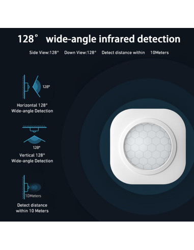 Detector de Movimiento Wi-Fi PHOVOLT P09 con Alertas App