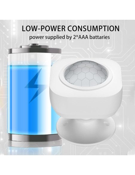 Detector de Movimiento Wi-Fi PHOVOLT P09 con Alertas App