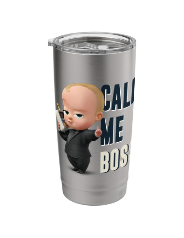 Vaso Térmico Acero Inoxidable DreamWorks Bebé Jefazo 591 ml