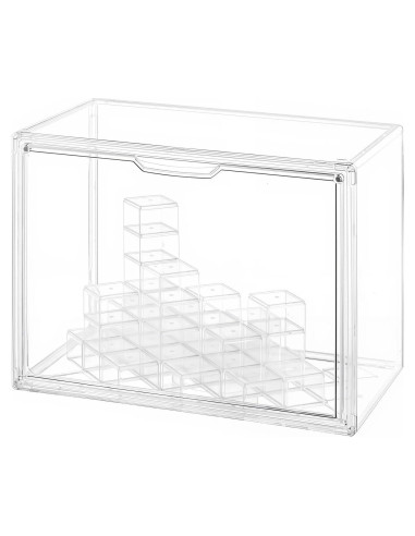 Caja de Exhibición Acrílica GUDEMAY con Puerta Magnética 35.6x22.1cm