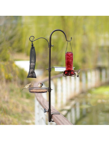 Comedero para Aves ERYTLLY con Ganchos y Bandeja 82 cm