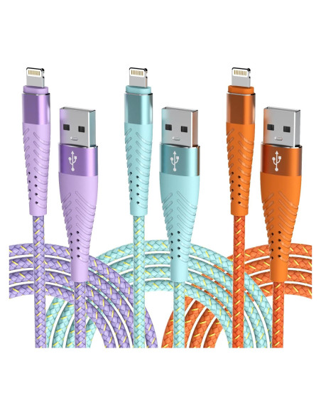 Cable de Carga Rápida Cuanyeon 1.83m MFi para iPhone Cable de Carga Rápida Cuanyeon 1.83m MFi para iPhone