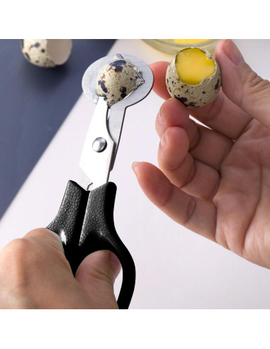 Tijeras Cortadoras de Huevos de Codorniz Pxiryanlow - Acero Inoxidable