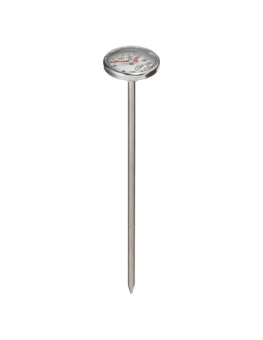 Termómetro de Cocina CDN IRT220, Dial 2.5 cm, Acero Inoxidable