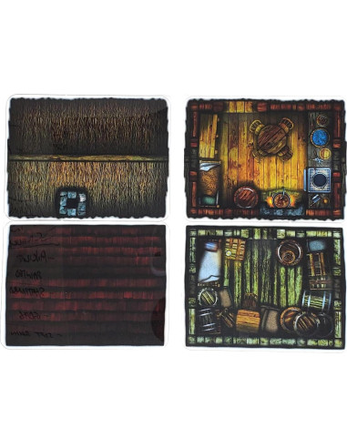 Casa Instantánea Arcknight - Terreno Doble Cara para D&D
