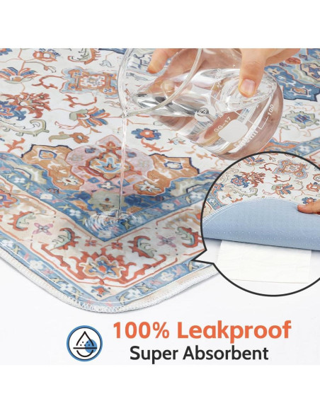 Alfombrillas Lavables ULIGOTA para Perros 61x46cm Paquete de 2 Alfombrillas Lavables ULIGOTA para Perros 61x46cm Paquete de 2
