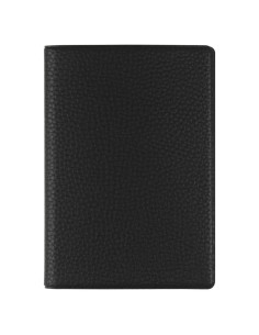 Funda de Pasaporte Fenice RFID Cuero Vegano Impermeable Negro
