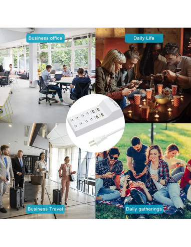 Estación de Carga USB Rápida 12 Puertos XHK-4U8C