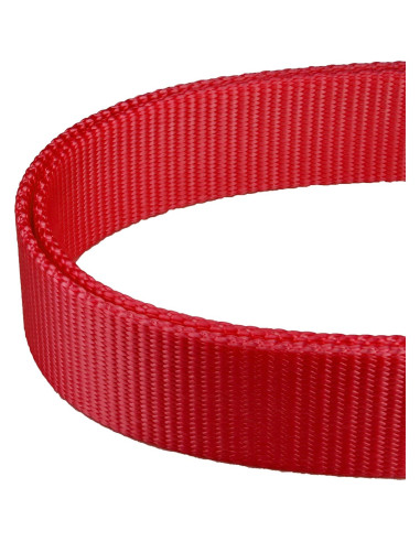 Collar Martingale Ajustable Mikivery Nylon Rojo M 2.54cm