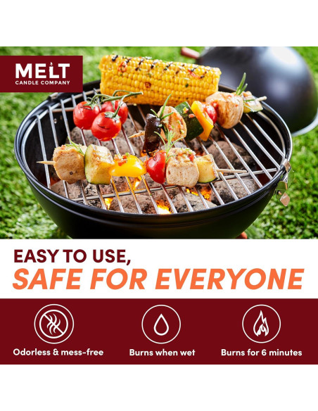 Iniciadores de Fuego Melt Candle 160 pcs Resistente al Agua Iniciadores de Fuego Melt Candle 160 pcs Resistente al Agua