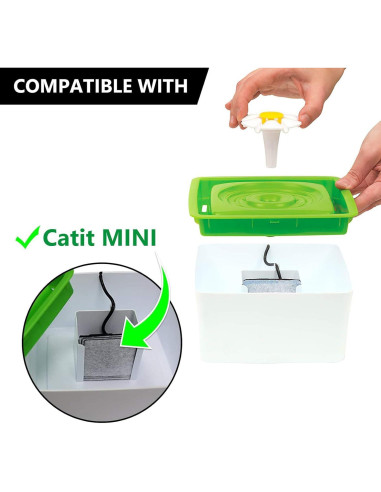 Filtros de Carbono para Fuente de Agua Catit - 6 Pack