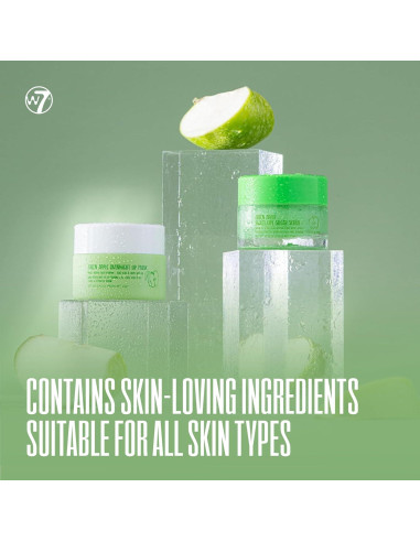 W7 Dulces Sueños Exfoliante y Mascarilla Labial Manzana - Set 2 Piezas