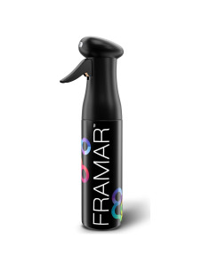 Botella de Spray Continua FRAMAR 250 ml - Neblina Fina Negra