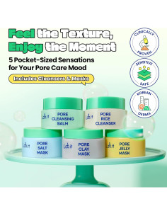 Kit de Limpieza de Poros Lab.it - Cuidado Facial Coreano 2