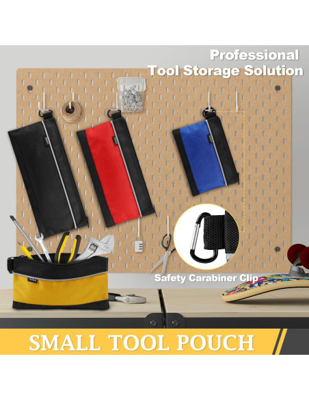 Paquete de 4 Bolsas de Herramientas COIDEA Impermeables Paquete de 4 Bolsas de Herramientas COIDEA Impermeables