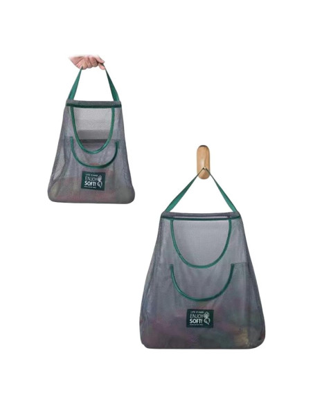 Bolsas de Malla Reutilizables DurReus Doble Capa 2 Pcs Bolsas de Malla Reutilizables DurReus Doble Capa 2 Pcs