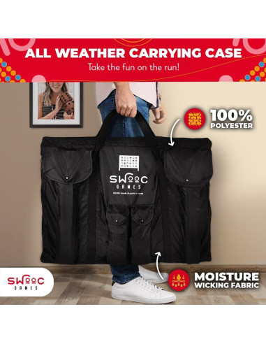 Juego Cuatro en Raya Gigante SWOOC 0.91x0.61m Resistente al Clima