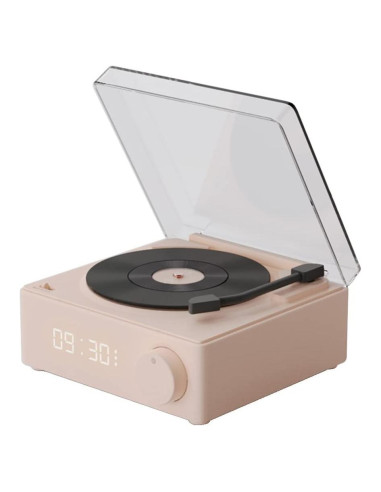 Altavoz Bluetooth Vintage KintiSun X11 Rosa 5W 10h Batería
