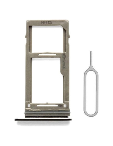 Soporte Bandeja SIM Perzework para Samsung Galaxy S9/S9+ Negro