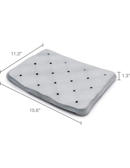 Cojín de Espuma Impermeable DMI para Asiento de Baño 39.6x28.7cm Cojín de Espuma Impermeable DMI para Asiento de Baño 39.6x28.7cm