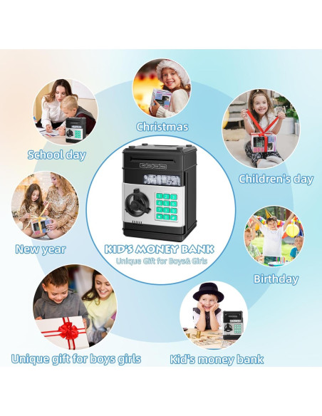 Hucha Electrónica para Niños 881506 - Ahorro con Contraseña Hucha Electrónica para Niños 881506 - Ahorro con Contraseña