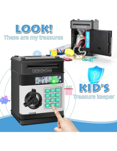 Hucha Electrónica para Niños 881506 - Ahorro con Contraseña Hucha Electrónica para Niños 881506 - Ahorro con Contraseña