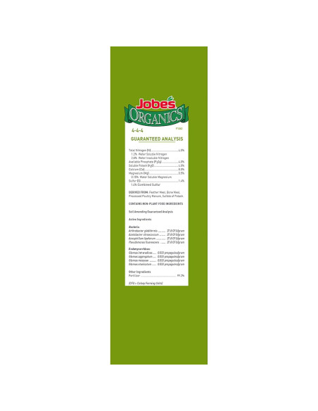 Fertilizante Granular Orgánico Jobe 1.81 kg Todo Propósito Fertilizante Granular Orgánico Jobe 1.81 kg Todo Propósito