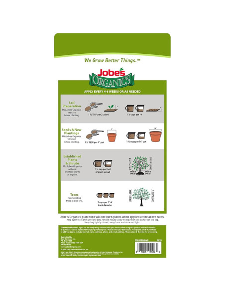 Fertilizante Granular Orgánico Jobe 1.81 kg Todo Propósito Fertilizante Granular Orgánico Jobe 1.81 kg Todo Propósito