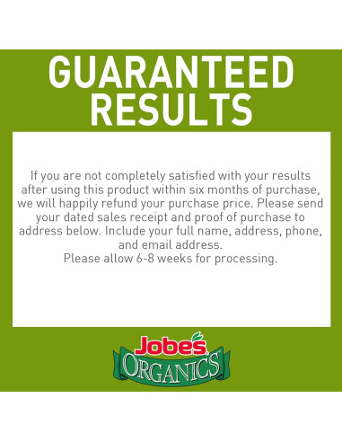 Fertilizante Granular Orgánico Jobe 1.81 kg Todo Propósito
