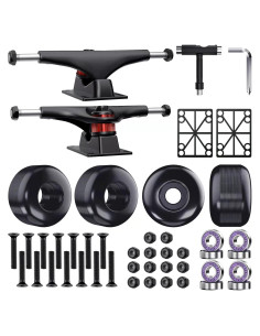 Patines de Skate Jizmo para Tableros 20.32 cm, Ruedas 52mm