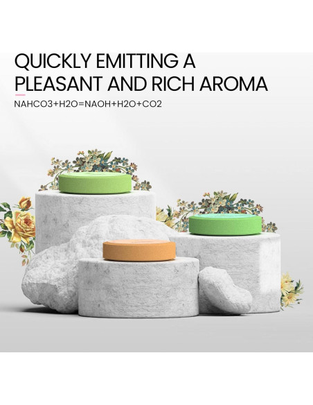 Bombas de Ducha Aromaterapia ZIAKEAU 16 Paquetes Relajación Bombas de Ducha Aromaterapia ZIAKEAU 16 Paquetes Relajación