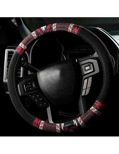 Funda de Volante Hooey Universal para Autos y SUV - Multi/Arcilla