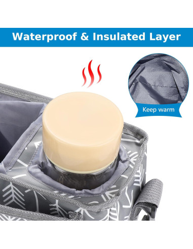 Organizador Universal para Carriola Accmor con Soporte para Vaso y Correa