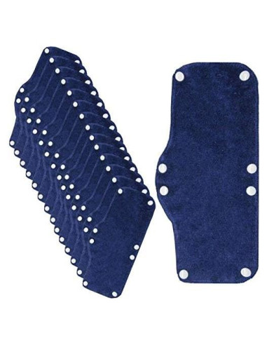 Banda para Sudor de Casco Alpurple 15 Pcs Algodón Lavable