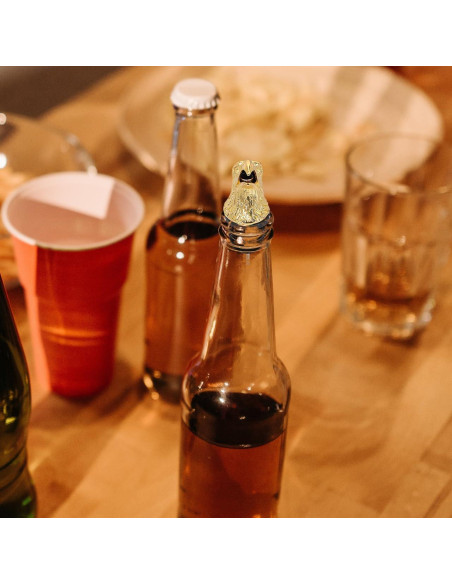 Aerador de Vino Kichvoe con Cabeza de Águila Dorado Aerador de Vino Kichvoe con Cabeza de Águila Dorado