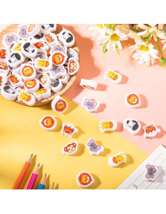 Borradores de Animales Chivao - 72 Piezas Kawaii para Niños 2