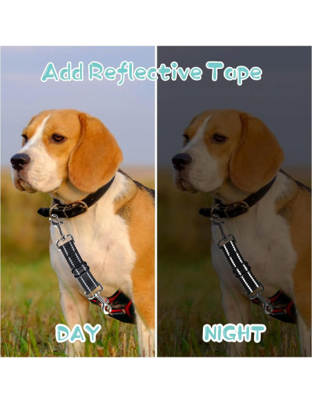 Clip de Seguridad para Perros Chngna - Nylon Reflectante Ajustable Clip de Seguridad para Perros Chngna - Nylon Reflectante Ajustable