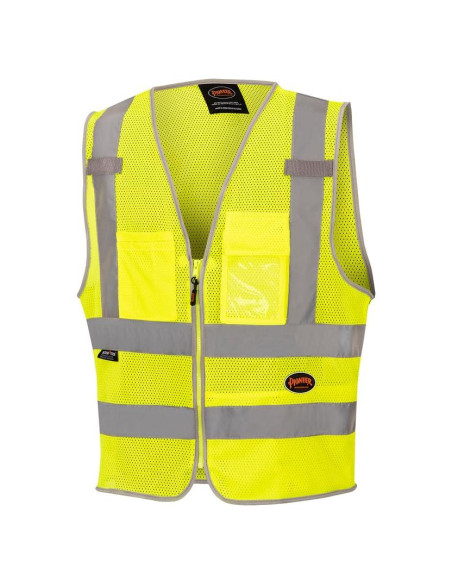 Chaleco de Seguridad SureWerx Hi Vis X-Large 8 Bolsillos Chaleco de Seguridad SureWerx Hi Vis X-Large 8 Bolsillos