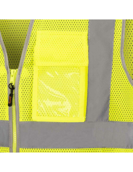 Chaleco de Seguridad SureWerx Hi Vis X-Large 8 Bolsillos Chaleco de Seguridad SureWerx Hi Vis X-Large 8 Bolsillos