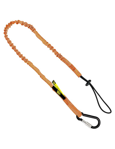 Lanyard de Seguridad BearTOOLS 80 cm Naranja Ultra-Durable