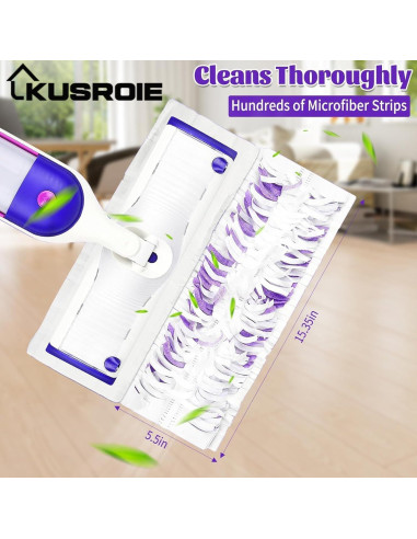 20 Almohadillas Desechables para Trapeador Power Swiffer