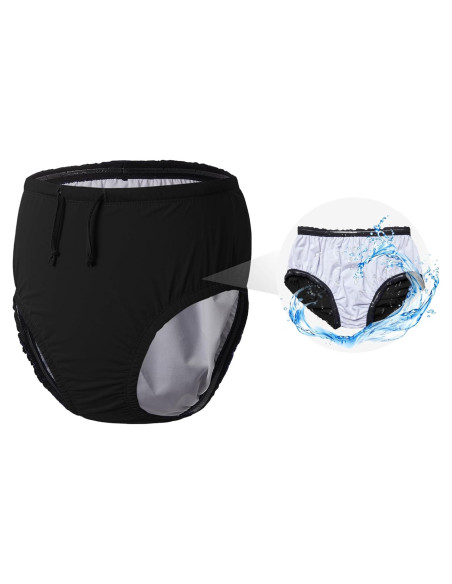 Pañales de natación reutilizables Codida S Negro Pañales de natación reutilizables Codida S Negro