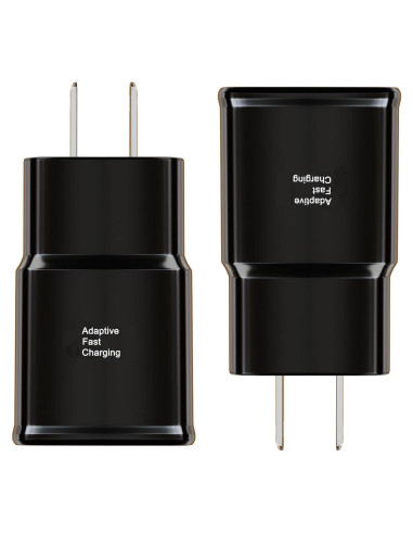 Cargador de pared rápido adaptativo Samsung 18W negro
