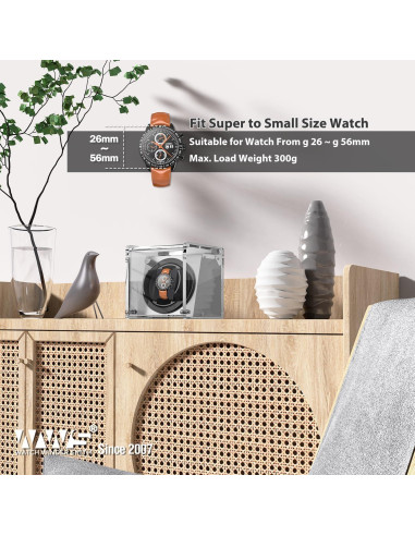 Cajón de Reloj Automático Individual Watch Winder Smith - Silencioso