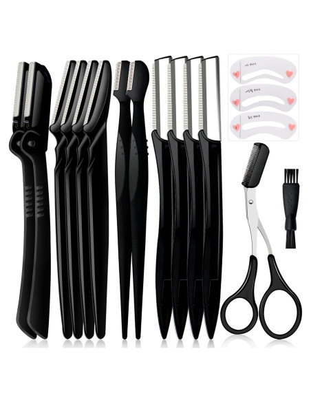 Kit de Cuchillas para Cejas Huanfu - Dermaplaning y Recorte Facial Kit de Cuchillas para Cejas Huanfu - Dermaplaning y Recorte Facial