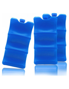 Paquete de 3 Hieleras Reutilizables para Leche Materna
