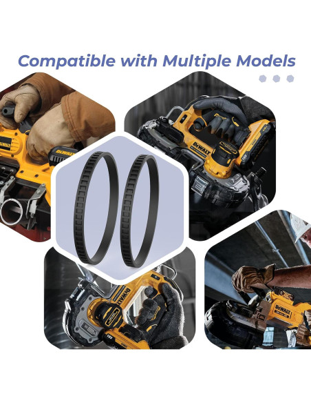 Neumáticos de Goma para Sierra de Banda Dewalt 650721-00 - 4 Pcs Neumáticos de Goma para Sierra de Banda Dewalt 650721-00 - 4 Pcs